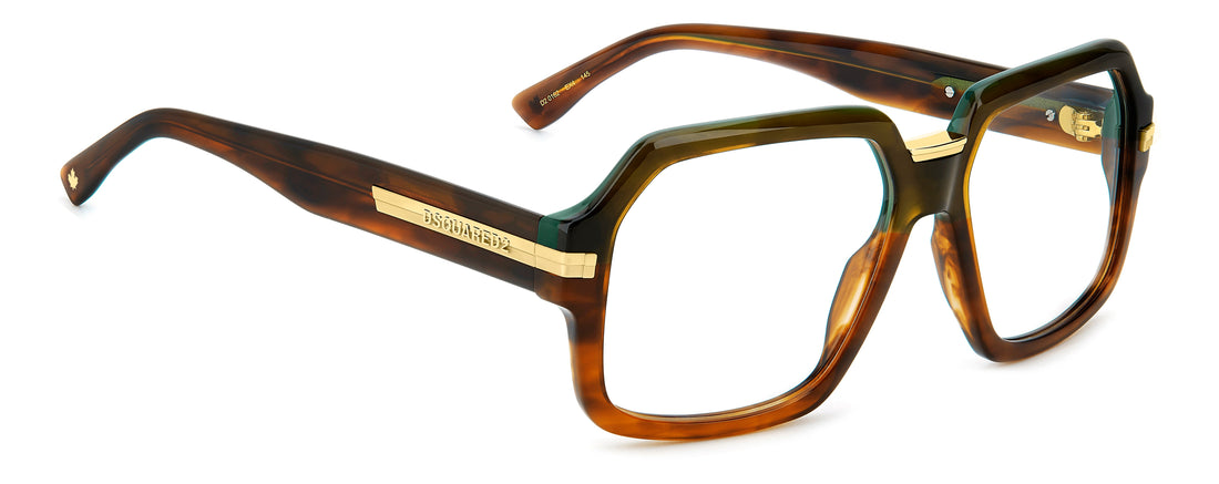 Translation missing: es.seo.product.type.gafas-graduadas dsquared2 d2 0162 ex4 marron square masculino talla 56mm - Translation missing: es.seo.product.alt.imagen-secundaria