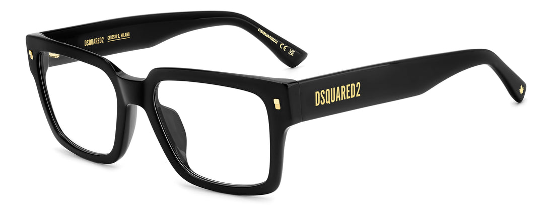 Translation missing: es.seo.product.type.gafas-graduadas dsquared2 d2 0167/g 807 negro rectangular masculino talla 54mm - Translation missing: es.seo.product.alt.imagen-principal