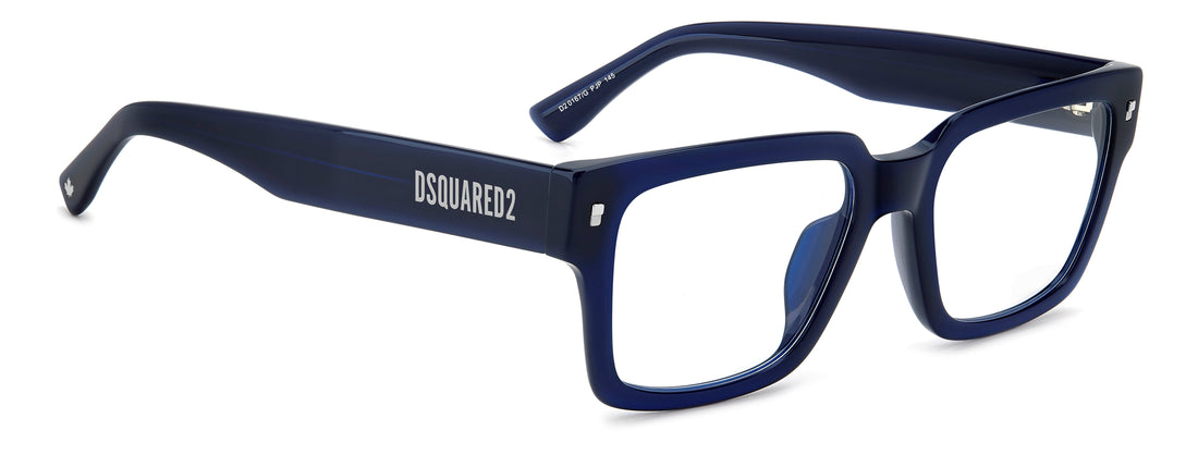 Translation missing: es.seo.product.type.gafas-graduadas dsquared2 d2 0167/g pjp azul rectangular masculino talla 54mm - Translation missing: es.seo.product.alt.imagen-secundaria