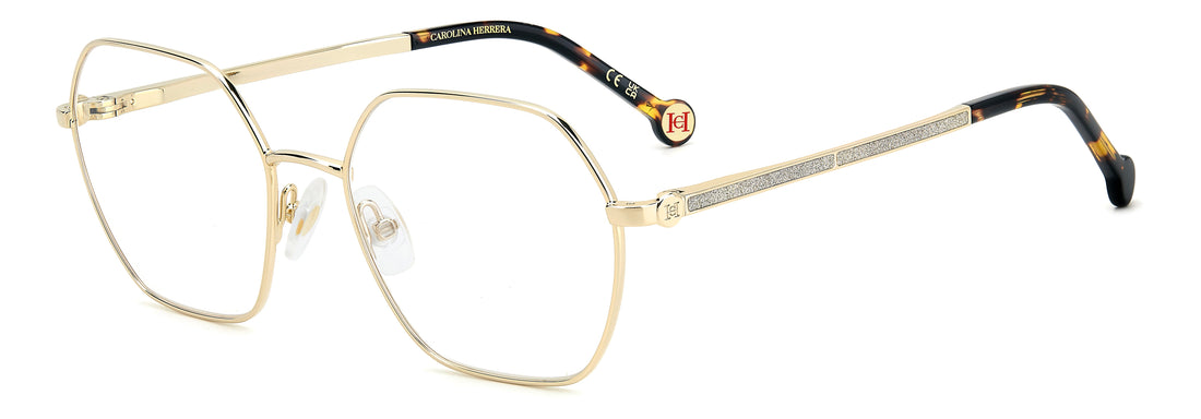Translation missing: es.seo.product.type.gafas-graduadas carolina herrera her 0286 j5g dorado rectangular femenino talla 53mm - Translation missing: es.seo.product.alt.imagen-principal