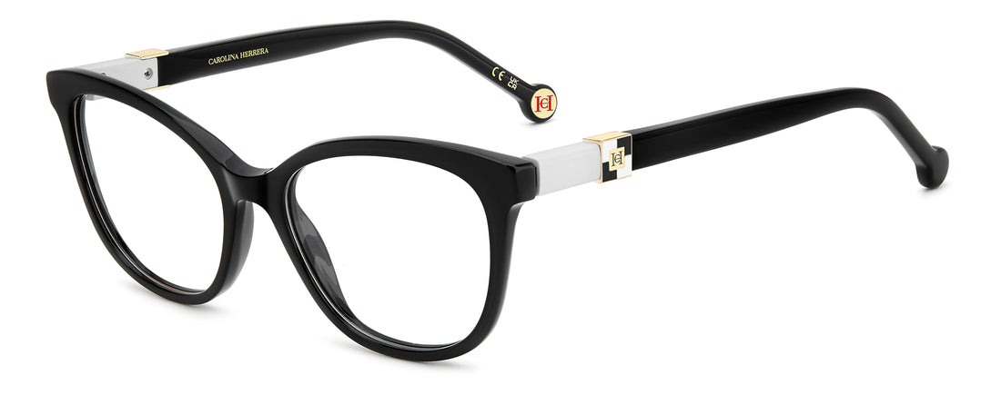 Translation missing: es.seo.product.type.gafas-graduadas carolina herrera her 0299 807 negro rectangular femenino talla 53mm - Translation missing: es.seo.product.alt.imagen-principal