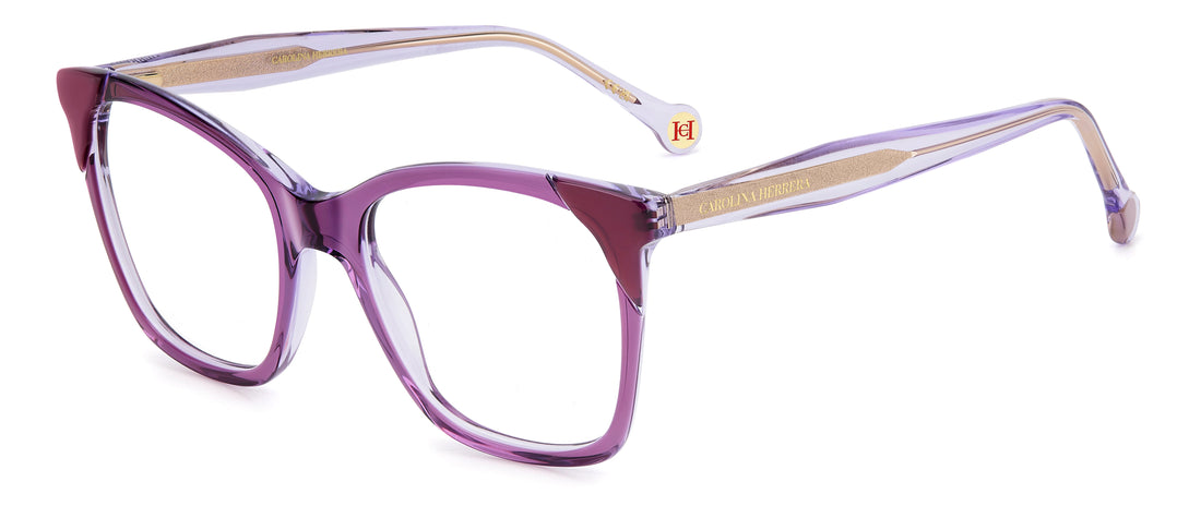 Translation missing: es.seo.product.type.gafas-graduadas carolina herrera her 0290 0t7 rectangular femenino talla 52mm - Translation missing: es.seo.product.alt.imagen-principal