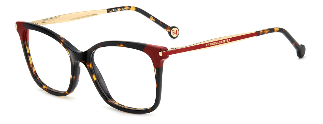 Translation missing: es.seo.product.type.gafas-graduadas carolina herrera her 0309 086 havana rectangular femenino talla 53mm - Translation missing: es.seo.product.alt.imagen-principal