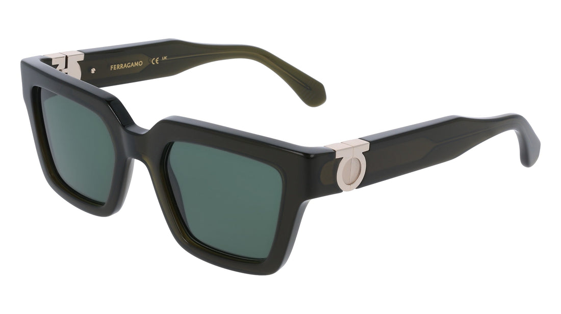 Translation missing: es.seo.product.type.gafas-de-sol ferragamo sf2066s 302 verde square femenino talla 52mm - Translation missing: es.seo.product.alt.imagen-secundaria