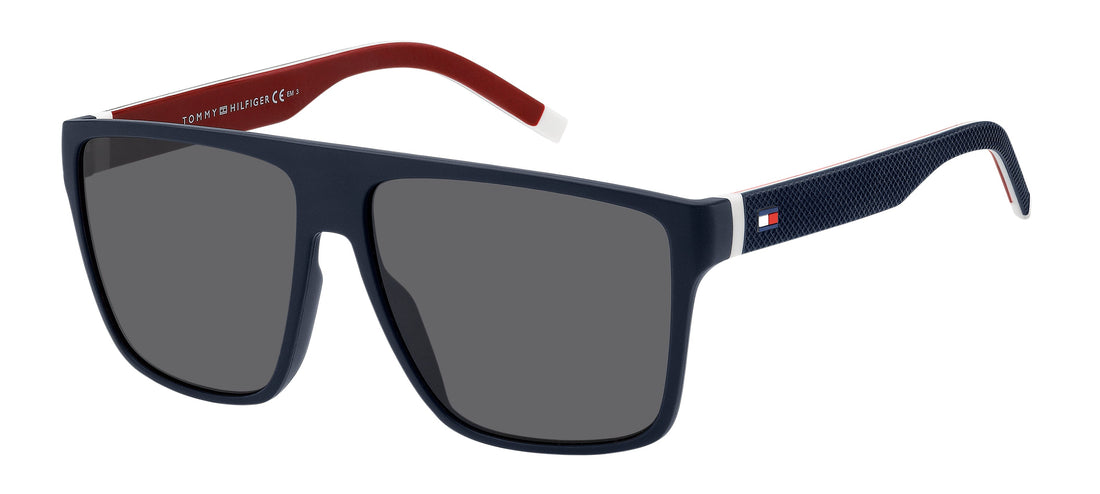 Translation missing: es.seo.product.type.gafas-de-sol tommy hilfiger th 1717/s fll ir azul rectangular flat top masculino talla 59mm - Translation missing: es.seo.product.alt.imagen-principal