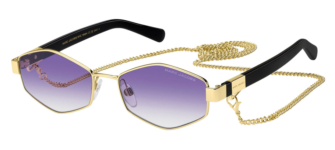 Translation missing: es.seo.product.type.gafas-de-sol marc jacobs marc 496/s s9e dg dorado rectangular femenino talla 55mm - Translation missing: es.seo.product.alt.imagen-principal