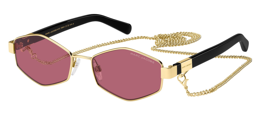 Translation missing: es.seo.product.type.gafas-de-sol marc jacobs marc 496/s y11 vc dorado rectangular geometrical femenino talla 55mm - Translation missing: es.seo.product.alt.imagen-principal
