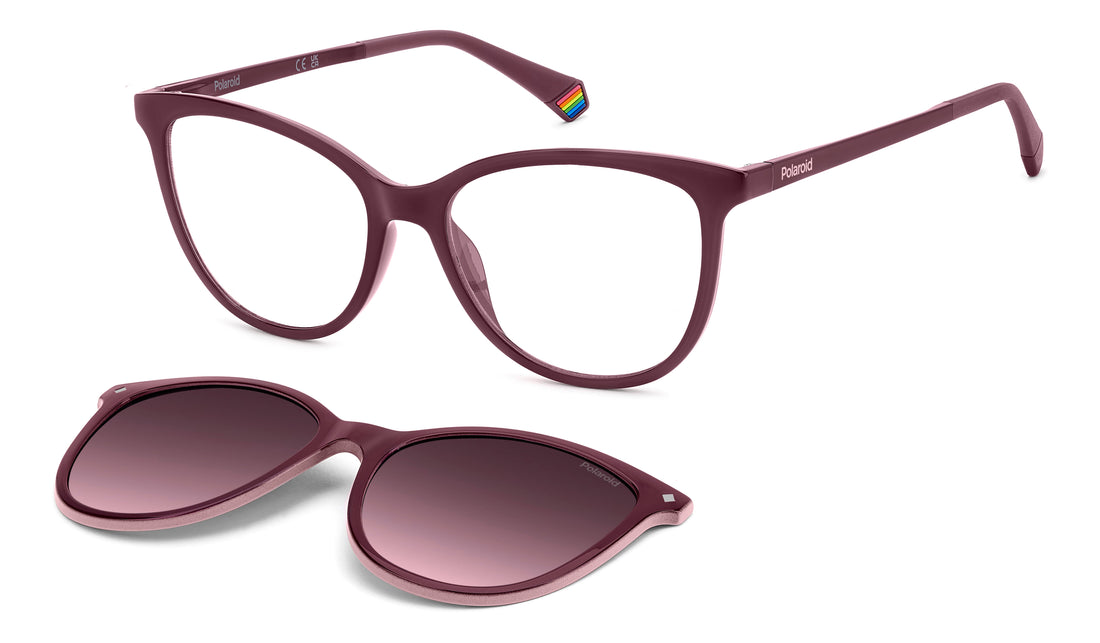 Translation missing: es.seo.product.type.gafas-de-sol polaroid pld 6138/cs 0t7 xw burdeos rectangular femenino talla 53mm - Translation missing: es.seo.product.alt.imagen-principal