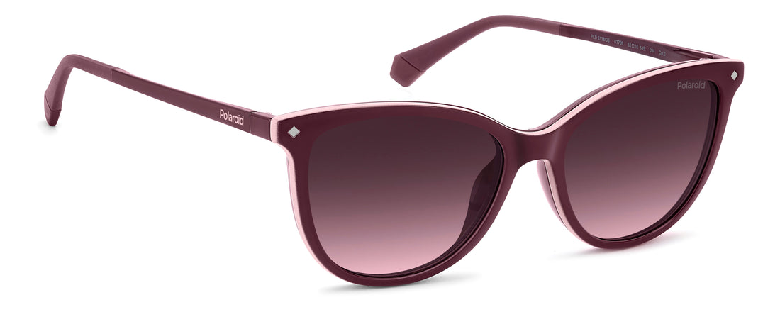 Translation missing: es.seo.product.type.gafas-de-sol polaroid pld 6138/cs 0t7 xw burdeos rectangular femenino talla 53mm - Translation missing: es.seo.product.alt.imagen-secundaria