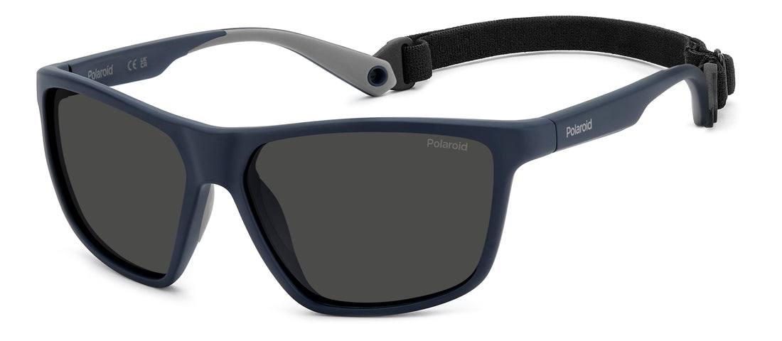 Translation missing: es.seo.product.type.gafas-de-sol polaroid pld 7040/s fll m9 azul rectangular masculino talla 59mm - Translation missing: es.seo.product.alt.imagen-principal