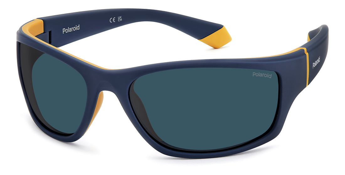 Translation missing: es.seo.product.type.gafas-de-sol polaroid pld 2135/s 2fn c3 azul rectangular masculino talla 65mm - Translation missing: es.seo.product.alt.imagen-principal