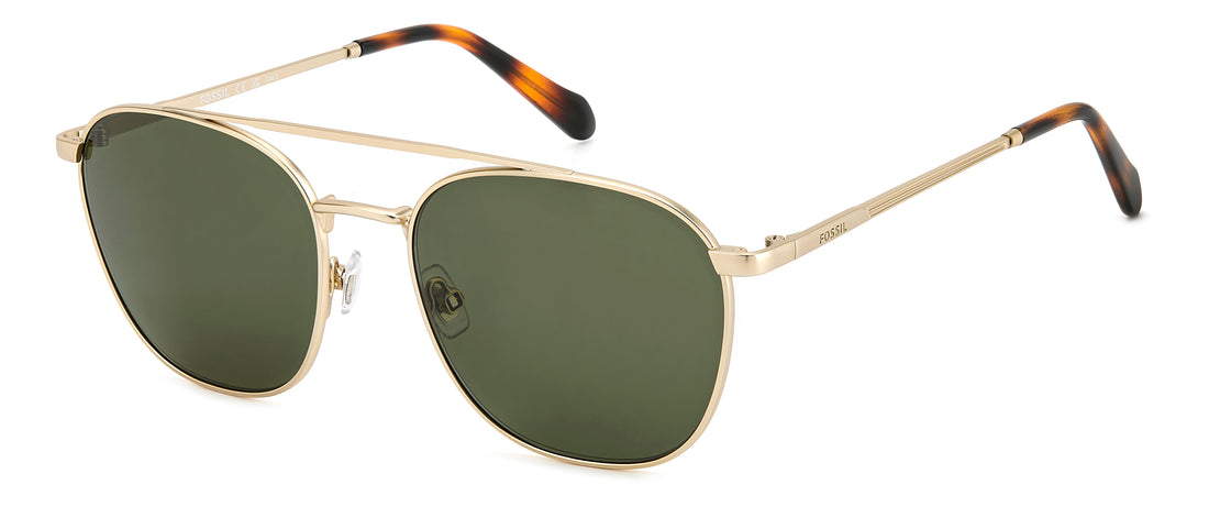 Translation missing: es.seo.product.type.gafas-de-sol fossil fos 3139/g/s cgs qt dorado square double bridge masculino talla 56mm - Translation missing: es.seo.product.alt.imagen-principal