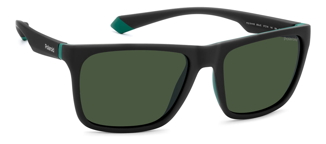 Translation missing: es.seo.product.type.gafas-de-sol polaroid pld 2141/s 3ol uc negro rectangular unisex talla 57mm - Translation missing: es.seo.product.alt.imagen-secundaria