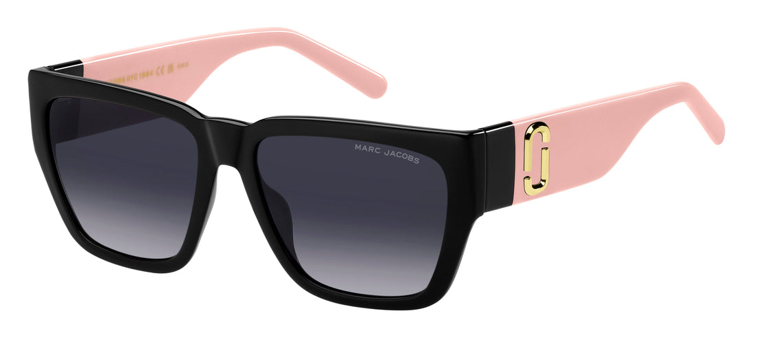 Translation missing: es.seo.product.type.gafas-de-sol marc jacobs marc 646/s 3h2 9o negro rectangular femenino talla 57mm - Translation missing: es.seo.product.alt.imagen-principal