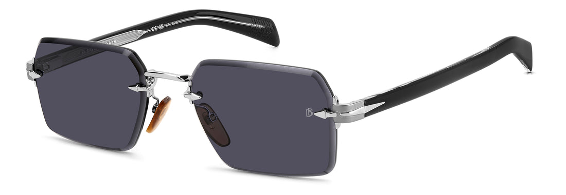 Translation missing: es.seo.product.type.gafas-de-sol david beckham db 7109/s 85k ir negro rectangular masculino talla 56mm - Translation missing: es.seo.product.alt.imagen-principal