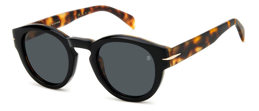Translation missing: es.seo.product.type.gafas-de-sol david beckham db 7110/s wr7 ir negro round masculino talla 49mm - Translation missing: es.seo.product.alt.imagen-principal
