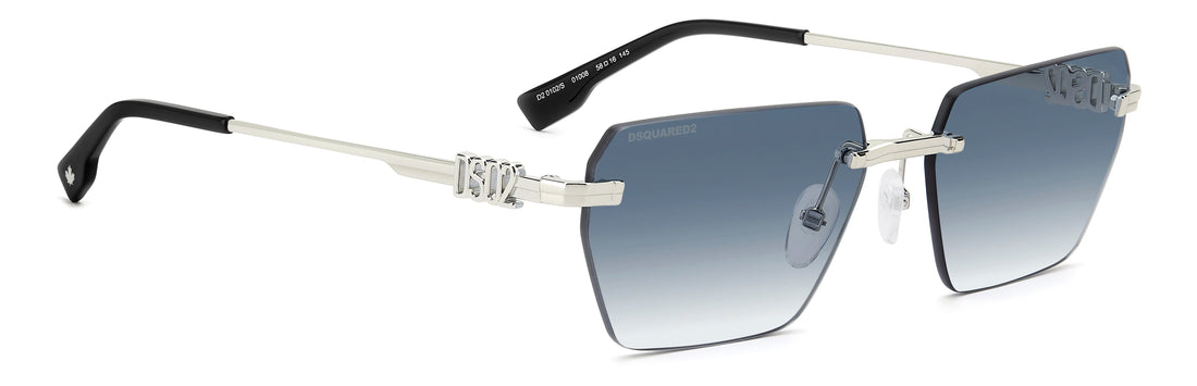 Translation missing: es.seo.product.type.gafas-de-sol dsquared2 d2 0102/s 010 08 paladio rectangular masculino talla 58mm - Translation missing: es.seo.product.alt.imagen-secundaria