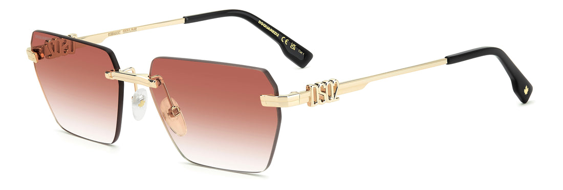 Translation missing: es.seo.product.type.gafas-de-sol dsquared2 d2 0102/s j5g 17 dorado rectangular masculino talla 58mm - Translation missing: es.seo.product.alt.imagen-principal
