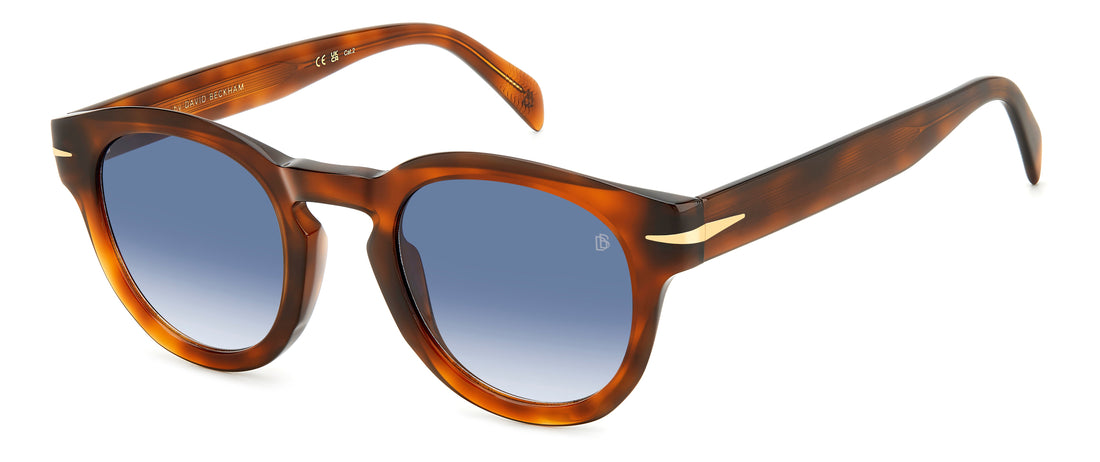 Translation missing: es.seo.product.type.gafas-de-sol david beckham db 7041/s flat wr9 08 havana round masculino talla 49mm - Translation missing: es.seo.product.alt.imagen-principal