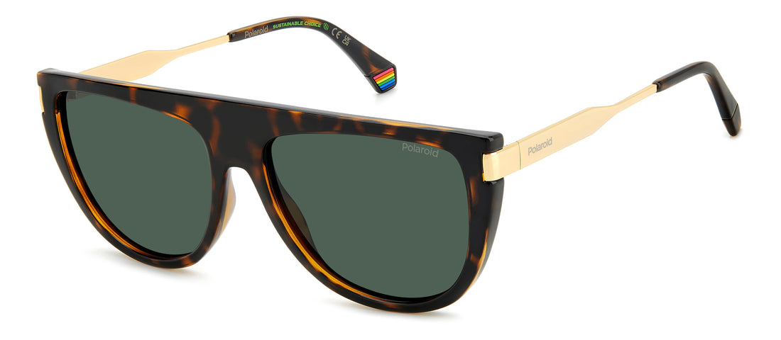 Translation missing: es.seo.product.type.gafas-de-sol polaroid pld 6221/s/x 086 uc havana femenino talla 57mm - Translation missing: es.seo.product.alt.imagen-principal