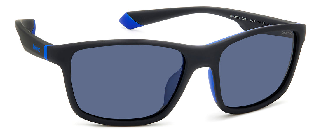 Translation missing: es.seo.product.type.gafas-de-sol polaroid pld 2153/s 0vk c3 negro rectangular masculino talla 58mm - Translation missing: es.seo.product.alt.imagen-secundaria