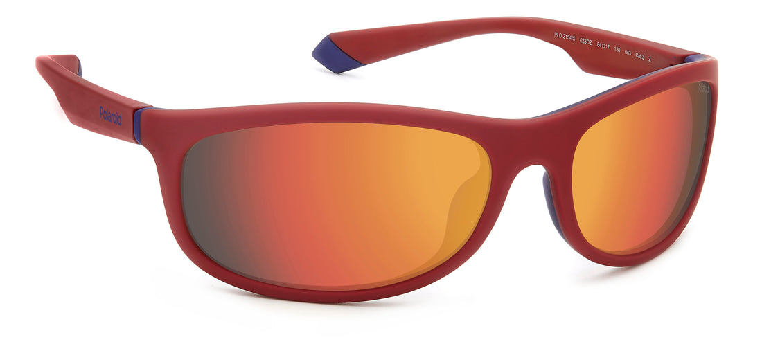 Translation missing: es.seo.product.type.gafas-de-sol polaroid pld 2154/s 0z3 rojo masculino talla 64mm - Translation missing: es.seo.product.alt.imagen-secundaria
