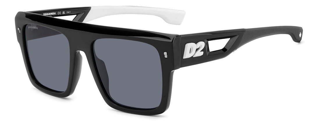 Translation missing: es.seo.product.type.gafas-de-sol dsquared2 d2 0127/s 80s ir blanco masculino talla 56mm - Translation missing: es.seo.product.alt.imagen-principal