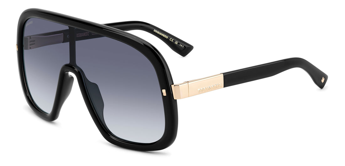 Translation missing: es.seo.product.type.gafas-de-sol dsquared2 d2 0119/s 807 08 negro mask masculino talla 99mm - Translation missing: es.seo.product.alt.imagen-principal