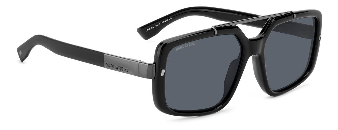 Translation missing: es.seo.product.type.gafas-de-sol dsquared2 d2 0120/s 807 ir negro masculino talla 57mm - Translation missing: es.seo.product.alt.imagen-secundaria