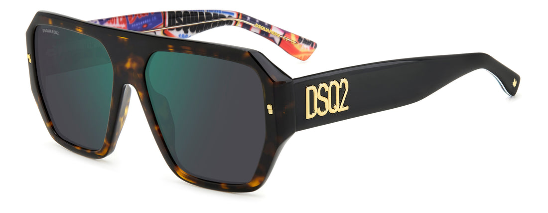 Translation missing: es.seo.product.type.gafas-de-sol dsquared2 d2 0128/s 2vm mt havana masculino talla 58mm - Translation missing: es.seo.product.alt.imagen-principal