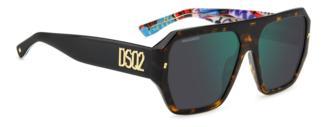 Translation missing: es.seo.product.type.gafas-de-sol dsquared2 d2 0128/s 2vm mt havana masculino talla 58mm - Translation missing: es.seo.product.alt.imagen-secundaria