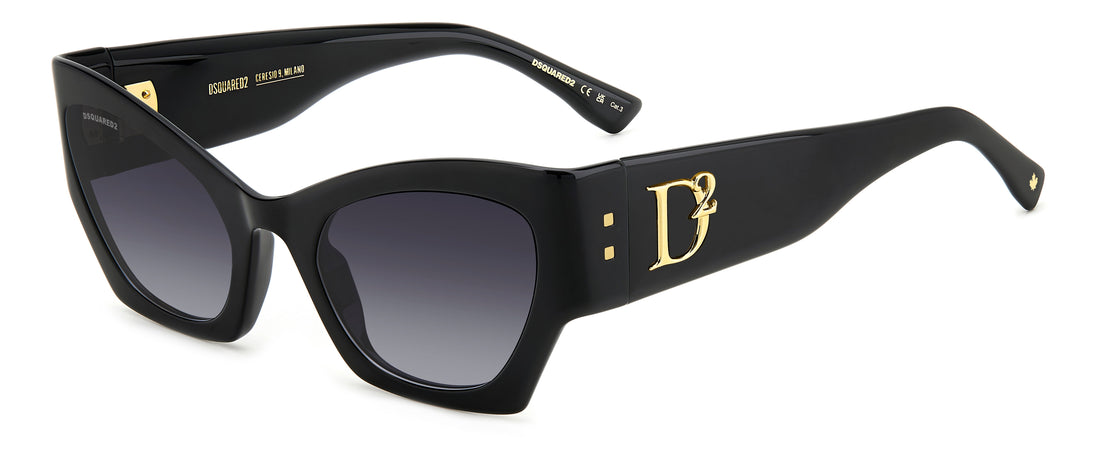 Translation missing: es.seo.product.type.gafas-de-sol dsquared2 d2 0132/s 807 9o negro femenino talla 55mm - Translation missing: es.seo.product.alt.imagen-principal