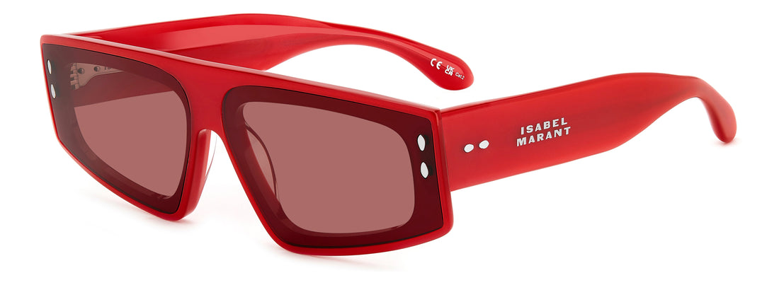 Translation missing: es.seo.product.type.gafas-de-sol isabel marant im 0169/g/s ayo 4s rojo rectangular flat top femenino talla 66mm - Translation missing: es.seo.product.alt.imagen-principal