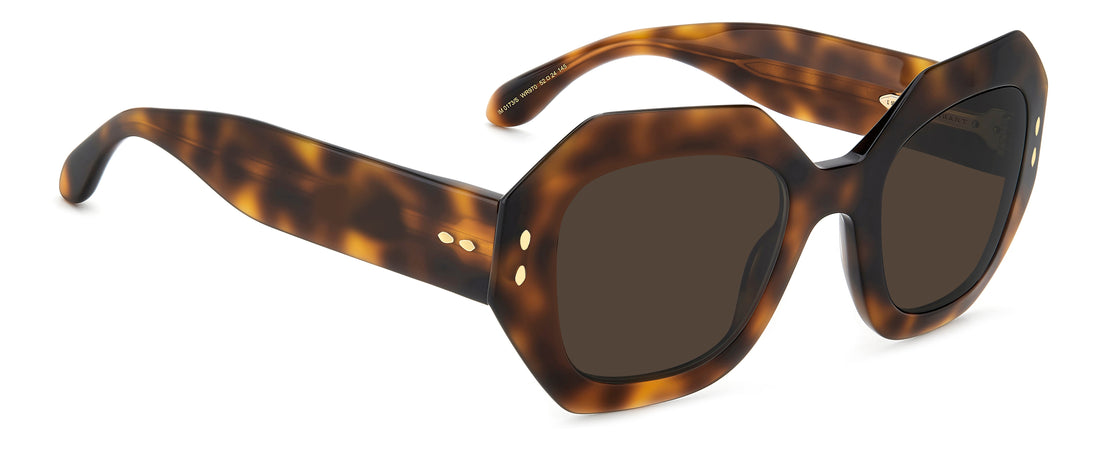 Translation missing: es.seo.product.type.gafas-de-sol isabel marant im 0173/s wr9 70 havana rectangular femenino talla 52mm - Translation missing: es.seo.product.alt.imagen-secundaria
