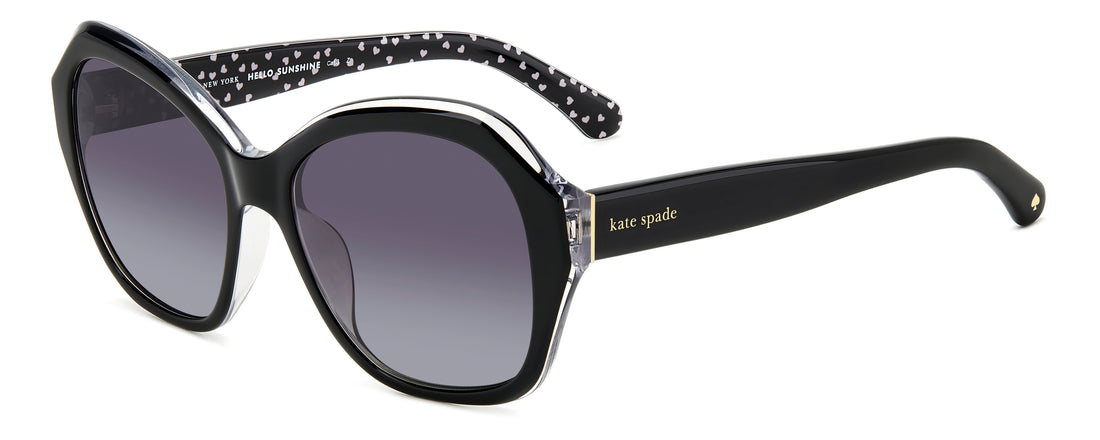 Translation missing: es.seo.product.type.gafas-de-sol kate spade lottie/g/s 807 wj negro femenino talla 55mm - Translation missing: es.seo.product.alt.imagen-principal