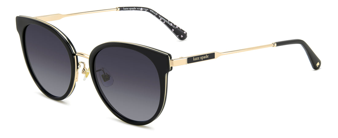 Translation missing: es.seo.product.type.gafas-de-sol kate spade ginny/f/s 807 9o negro femenino talla 54mm - Translation missing: es.seo.product.alt.imagen-principal