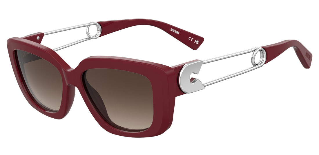 Translation missing: es.seo.product.type.gafas-de-sol moschino mos168/s lhf ha burdeos rectangular femenino talla 55mm - Translation missing: es.seo.product.alt.imagen-principal