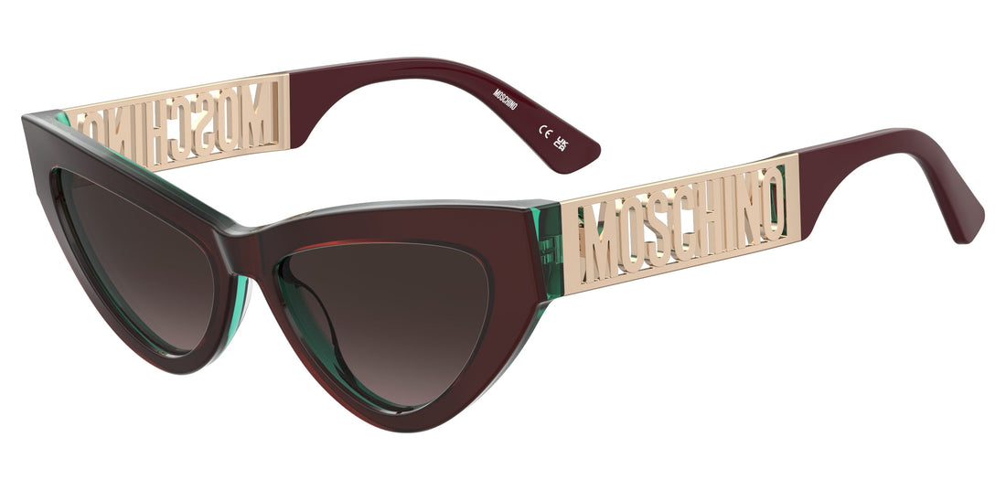 Translation missing: es.seo.product.type.gafas-de-sol moschino mos170/s b17 ha burdeos cat eye femenino talla 55mm - Translation missing: es.seo.product.alt.imagen-principal