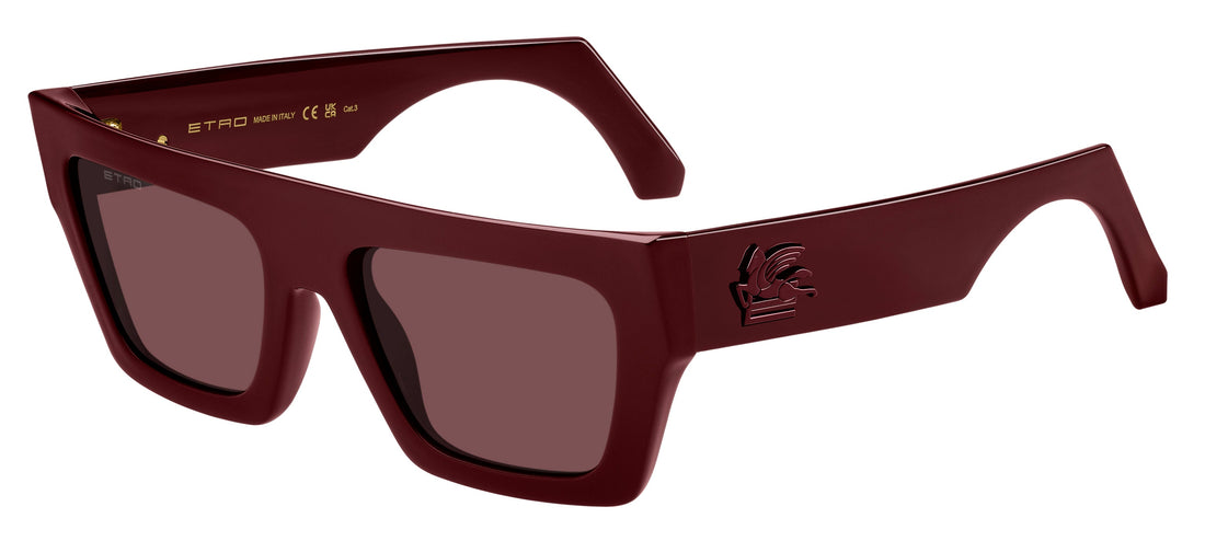 Translation missing: es.seo.product.type.gafas-de-sol etro 0049/g/s lhf u1 burdeos rectangular flat top unisex talla 55mm - Translation missing: es.seo.product.alt.imagen-principal