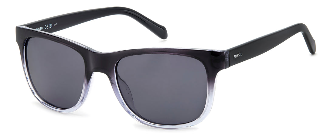 Translation missing: es.seo.product.type.gafas-de-sol fossil fos 3160/s 81v ir negro square double bridge masculino talla 55mm - Translation missing: es.seo.product.alt.imagen-principal