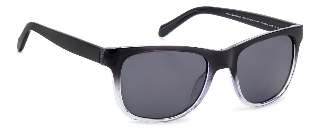 Translation missing: es.seo.product.type.gafas-de-sol fossil fos 3160/s 81v ir negro square double bridge masculino talla 55mm - Translation missing: es.seo.product.alt.imagen-secundaria