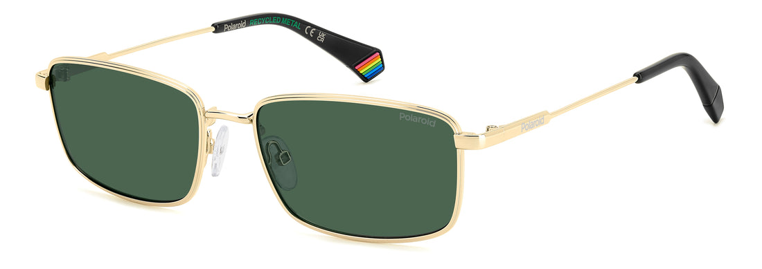 Translation missing: es.seo.product.type.gafas-de-sol polaroid pld 6227/s/x j5g uc dorado rectangular unisex talla 56mm - Translation missing: es.seo.product.alt.imagen-principal