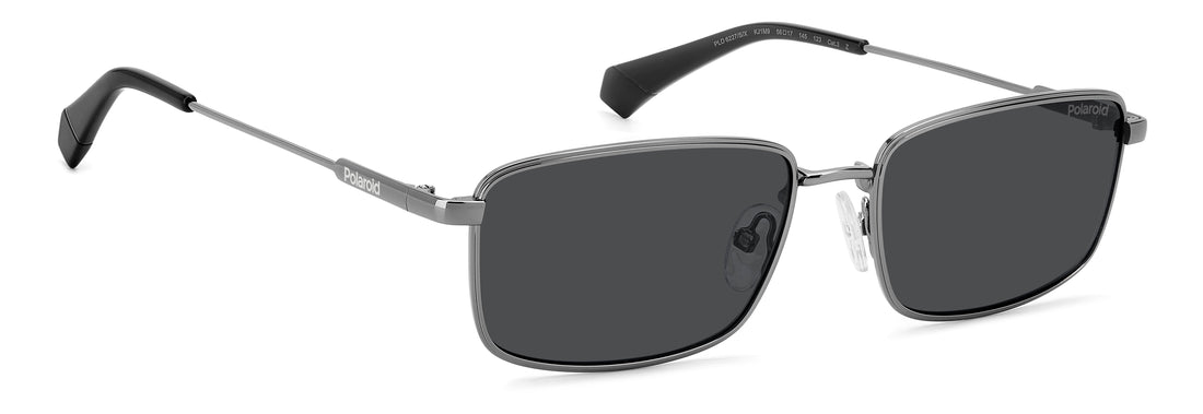 Translation missing: es.seo.product.type.gafas-de-sol polaroid pld 6227/s/x kj1 m9 rutenio rectangular unisex talla 56mm - Translation missing: es.seo.product.alt.imagen-secundaria