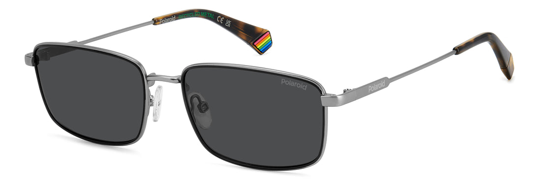 Translation missing: es.seo.product.type.gafas-de-sol polaroid pld 6227/s/x svk m9 negro rectangular unisex talla 56mm - Translation missing: es.seo.product.alt.imagen-principal