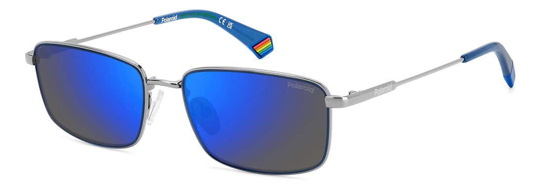 Translation missing: es.seo.product.type.gafas-de-sol polaroid pld 6227/s/x v84 5x rutenio rectangular unisex talla 56mm - Translation missing: es.seo.product.alt.imagen-principal