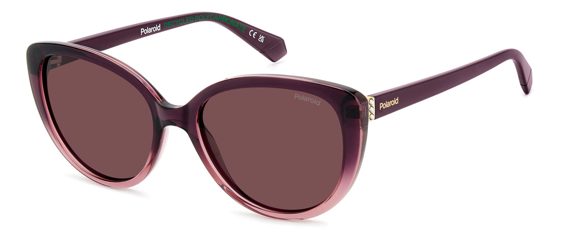 Translation missing: es.seo.product.type.gafas-de-sol polaroid pld 4176/s/x b3v kl violeta cat eye femenino talla 56mm - Translation missing: es.seo.product.alt.imagen-principal