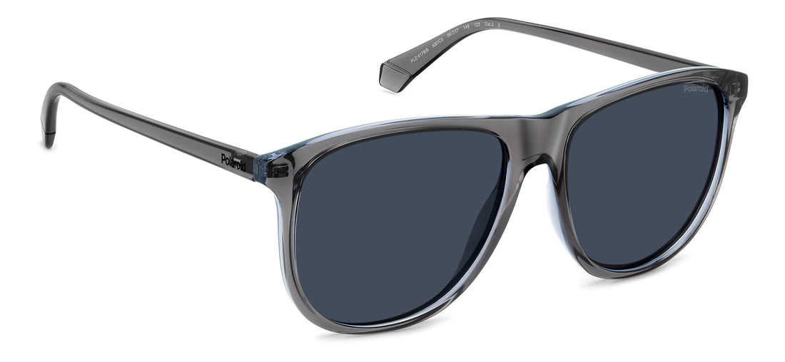 Translation missing: es.seo.product.type.gafas-de-sol polaroid pld 4178/s kb7 c3 gris rectangular masculino talla 55mm - Translation missing: es.seo.product.alt.imagen-secundaria