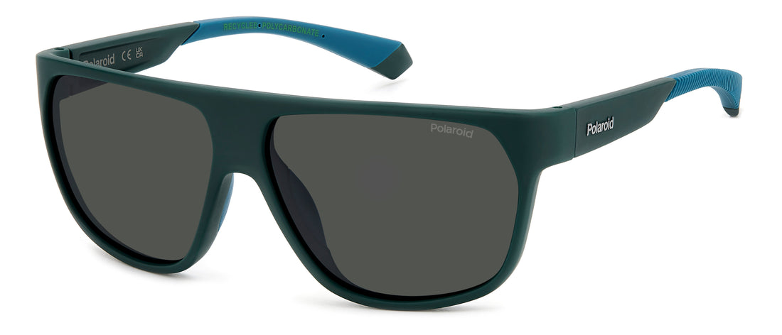 Translation missing: es.seo.product.type.gafas-de-sol polaroid pld 7053/s dld m9 verde rectangular flat top masculino talla 60mm - Translation missing: es.seo.product.alt.imagen-principal