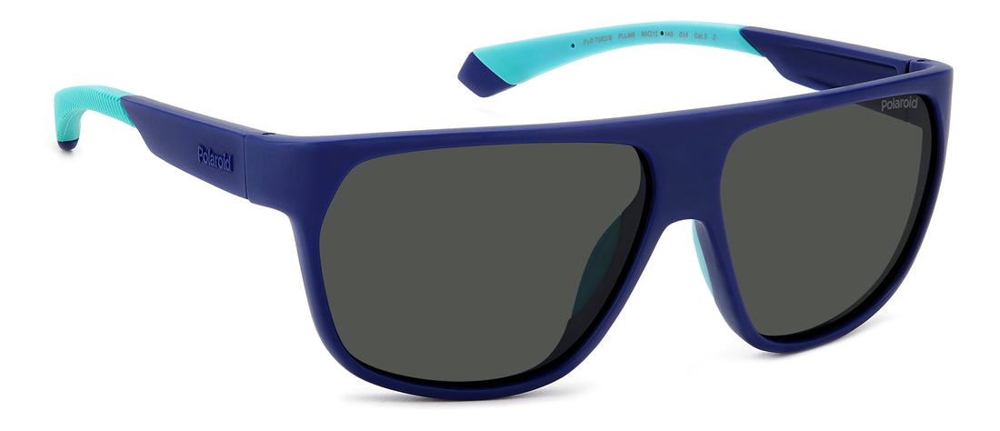 Translation missing: es.seo.product.type.gafas-de-sol polaroid pld 7053/s fll m9 azul rectangular flat top masculino talla 60mm - Translation missing: es.seo.product.alt.imagen-secundaria