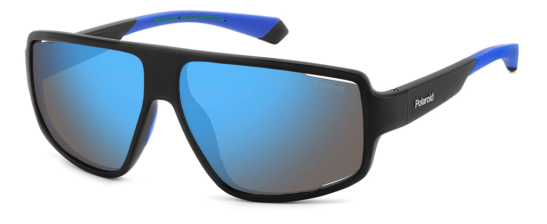 Translation missing: es.seo.product.type.gafas-de-sol polaroid pld 7054/s 0vk 5x negro rectangular masculino talla 61mm - Translation missing: es.seo.product.alt.imagen-principal